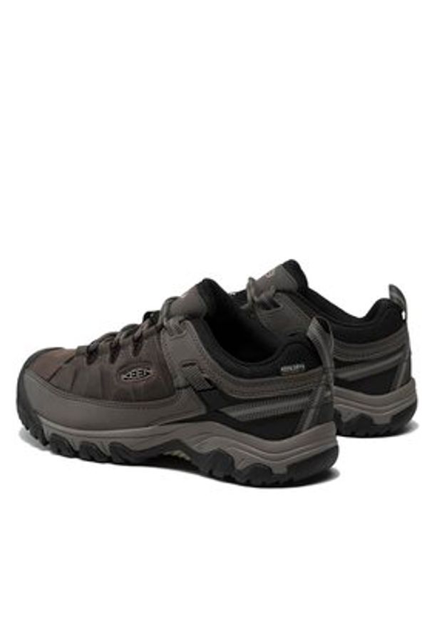 keen - Keen Trekkingi Targhee III Wp 1017783 Czarny. Kolor: czarny. Materiał: skóra, nubuk. Sport: turystyka piesza