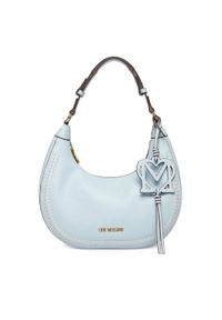 Love Moschino - LOVE MOSCHINO Torebka JC4095PP1OLI0701 Błękitny. Kolor: niebieski. Materiał: skórzane #1
