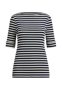 Lauren Ralph Lauren - LAUREN RALPH LAUREN Bluzka 200980041002 Biały Slim Fit. Kolor: biały. Materiał: bawełna #4