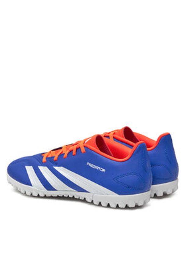Adidas - adidas Buty do piłki nożnej Predator Club TF IF6399 Niebieski. Kolor: niebieski. Materiał: skóra