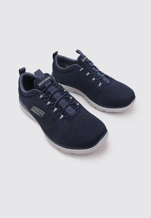 skechers - Trampki Skechers Summits Louvin, Niebieski. Kolor: niebieski. Materiał: guma