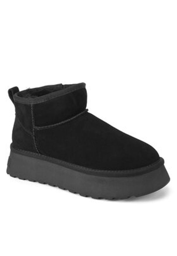 Badura Botki WFA3080-4 Czarny. Kolor: czarny. Materiał: zamsz, skóra