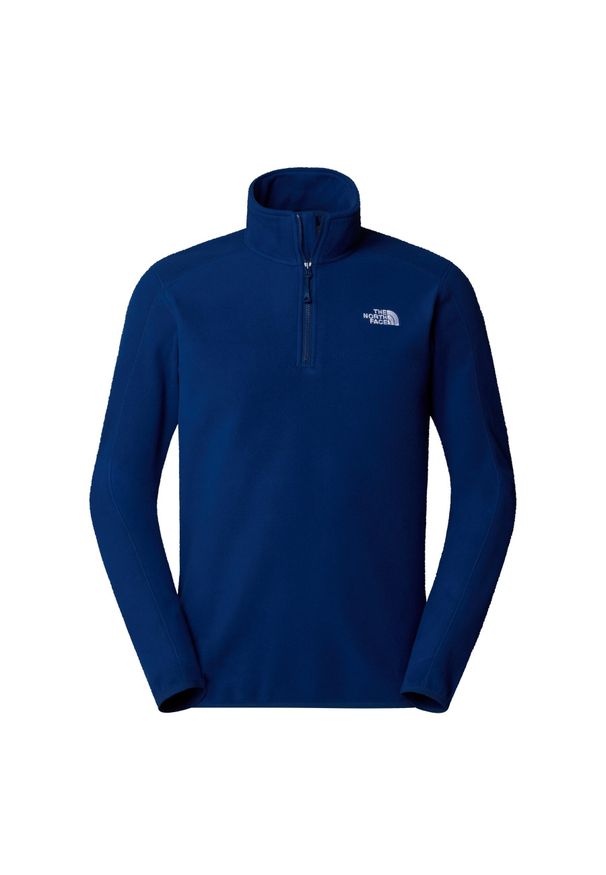 The North Face Polar Resolve Fleece 1/4 Zip Nf0A4M9Td1R. Kolor: niebieski. Materiał: polar