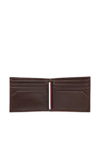 TOMMY HILFIGER - Tommy Hilfiger Mały Portfel Męski Th Premium Mini Cc Wallet AM0AM12781 Brązowy. Kolor: brązowy. Materiał: skóra #3