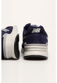 New Balance - Buty CM997HCE. Nosek buta: okrągły. Zapięcie: sznurówki. Kolor: niebieski. Materiał: materiał, syntetyk, skóra, guma, zamsz. Szerokość cholewki: normalna #3