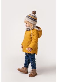 COCCODRILLO - Coccodrillo kurtka niemowlęca kolor żółty. Okazja: na co dzień. Kolor: żółty. Styl: casual #2