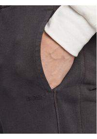 BOSS - Boss Spodnie dresowe Sefadelong 50472661 Czarny Relaxed Fit. Kolor: czarny. Materiał: bawełna, dresówka #4