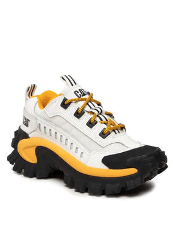 CAT Footwear Sneakersy Intruder P723902 Biały. Kolor: biały. Materiał: skóra