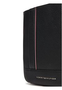 TOMMY HILFIGER - Tommy Hilfiger Saszetka Th Central Mini Crossover AM0AM13633 Czarny. Kolor: czarny. Materiał: skóra #6