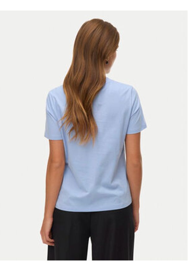 Vero Moda T-Shirt Paulina 10316991 Niebieski Regular Fit. Kolor: niebieski. Materiał: bawełna