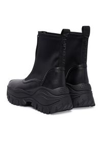 Buffalo Botki Lola Front Zip 1270140 Czarny. Kolor: czarny. Materiał: skóra #4