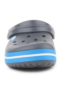 Klapki Crocs Crocband W 11016-07W szare. Kolor: szary. Materiał: syntetyk, materiał