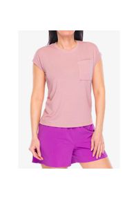 columbia - Koszulka szybkoschnąca damska Columbia Boundless Trek Short Sleeve Tee. Kolor: różowy