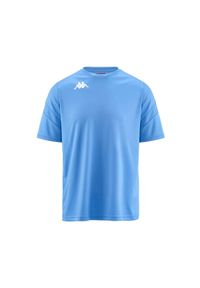Jersey Kappa Dovo. Kolor: niebieski. Materiał: jersey. Wzór: nadruk. Sezon: lato. Sport: piłka nożna, fitness #1