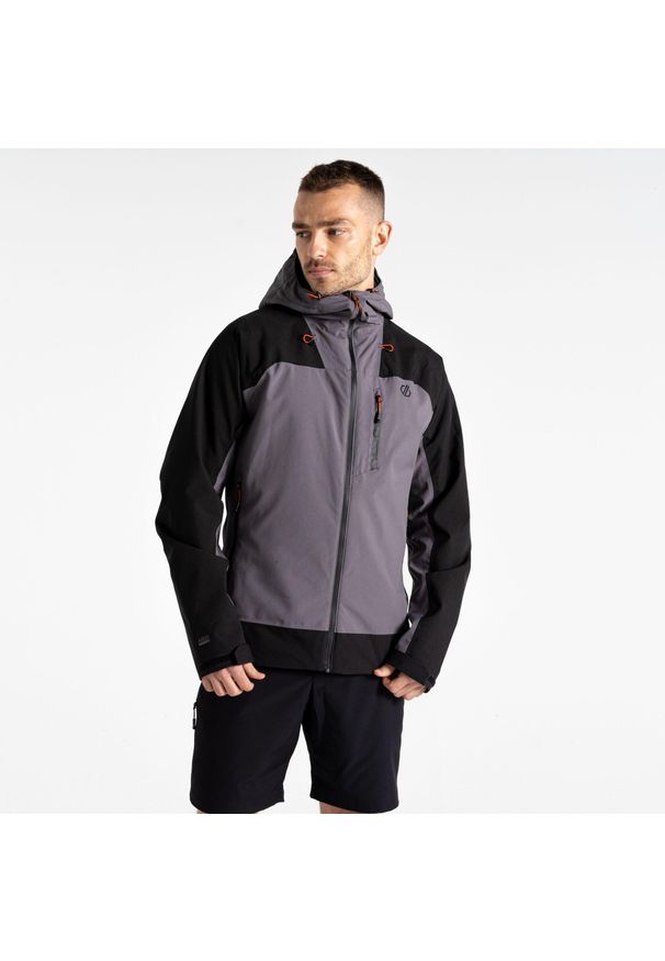 DARE 2B - Męska wodoodporna kurtka Torrek II. Kolor: szary. Materiał: tkanina. Sezon: zima. Sport: narciarstwo