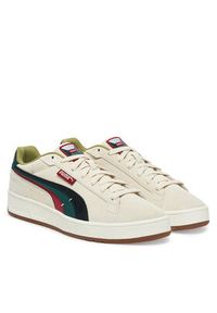 Puma Sneakersy Court Classico Greenside 401612 01 Beżowy. Kolor: beżowy. Materiał: skóra, zamsz