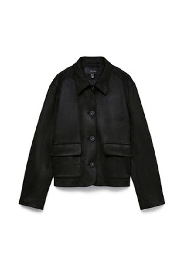Vero Moda Kurtka przejściowa Jose Kelly 10338632 Czarny Regular Fit. Kolor: czarny. Materiał: syntetyk