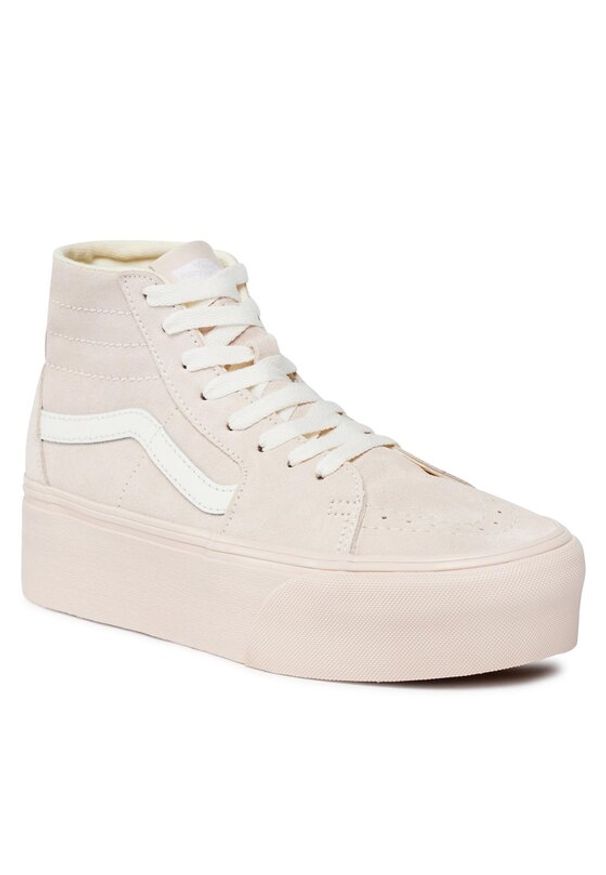 Sneakersy Vans. Kolor: beżowy, brązowy. Model: Vans SK8