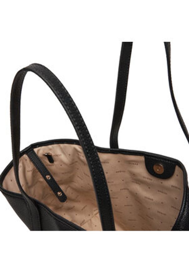 Guess Torebka HWVG93 18290 Czarny. Kolor: czarny. Materiał: skórzane