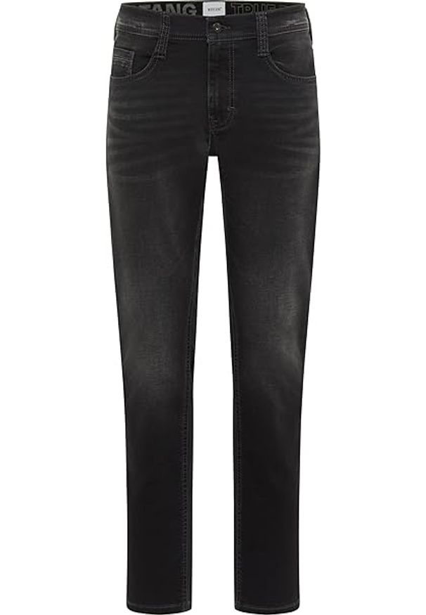 Mustang - Męskie Spodnie Jeansowe MUSTANG Oregon Slim K Denim Black 1015871 4000 503