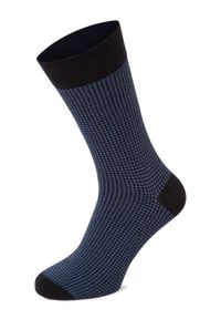 Finshley & Harding Skarpety w 2-paku Mężczyźni niebieski|czarny jednolity, 43-46. Kolor: czarny, niebieski, wielokolorowy. Materiał: materiał. Wzór: jednolity #1