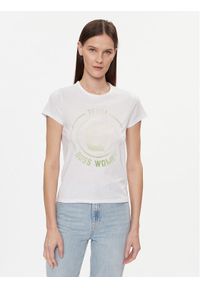 BOSS - Boss T-Shirt 50514738 Biały Regular Fit. Kolor: biały. Materiał: bawełna