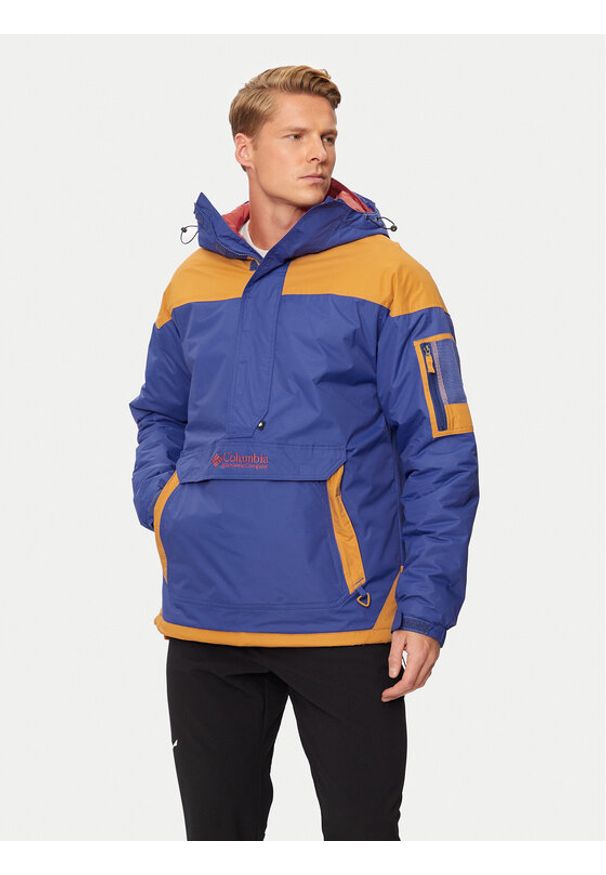 columbia - Columbia Kurtka anorak Challenger™ II 2090991 Niebieski Active Fit. Kolor: niebieski. Materiał: syntetyk