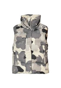 Damska kurtka bez rękawów Helly Hansen Jade. Kolor: szary. Materiał: puch. Długość rękawa: bez rękawów. Sezon: zima