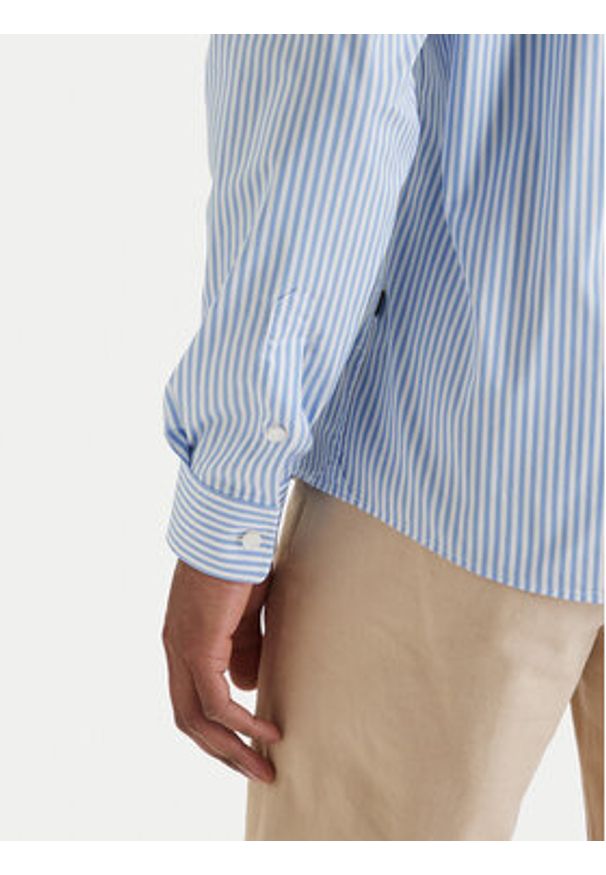 BOSS Koszula H-Liam 50562048 Błękitny Regular Fit. Kolor: niebieski. Materiał: bawełna