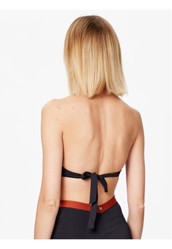 Max Mara Beachwear Góra od bikini Abigail 2338211738 Czarny. Kolor: czarny. Materiał: syntetyk