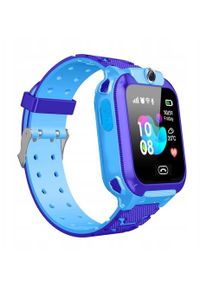 Riff Q12 See Me Wi-Fi / Sim GPS ekologiczny Zegarek dziecięcy z funkcją rozmowy głosowej i czatem oraz kamerą niebieski. Kolor: niebieski #1