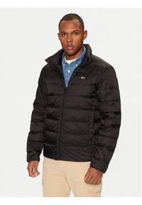 Tommy Jeans Kurtka puchowa DM0DM20658 Czarny Regular Fit. Kolor: czarny. Materiał: syntetyk #1