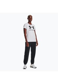 Spodnie treningowe damskie Under Armour Essential Fleece Joggers. Kolor: czarny