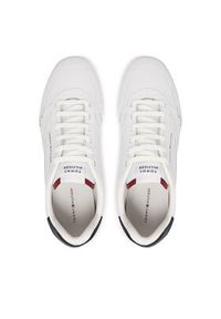 TOMMY HILFIGER - Tommy Hilfiger Sneakersy Lopro Lth FM0FM05827 Biały. Kolor: biały. Materiał: skóra #4