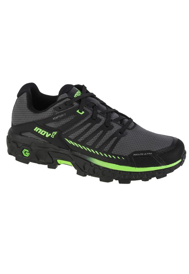 Buty do biegania męskie, Inov-8 Roclite Ultra G 320. Kolor: szary. Materiał: materiał, guma, syntetyk