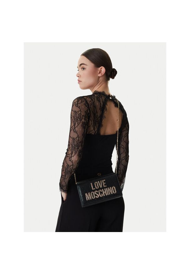 Love Moschino - Torebka LOVE MOSCHINO. Kolor: czarny