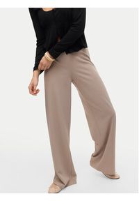 Vero Moda Spodnie materiałowe Berlin 10318454 Beżowy Wide Leg. Kolor: beżowy. Materiał: syntetyk #4