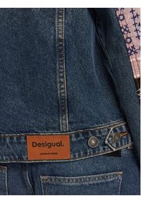 Desigual Kurtka jeansowa Etnic 25WWED14 Kolorowy Regular Fit. Materiał: bawełna. Wzór: kolorowy #5