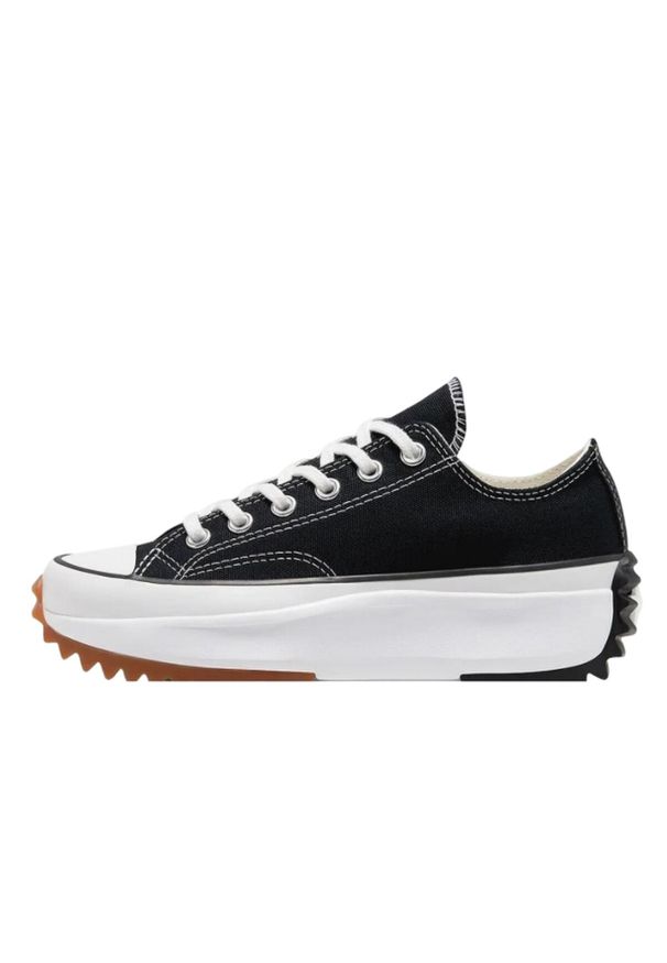 Trampki Converse Run Star Hike Ox. Kolor: czarny. Materiał: guma, materiał. Sport: turystyka piesza, bieganie