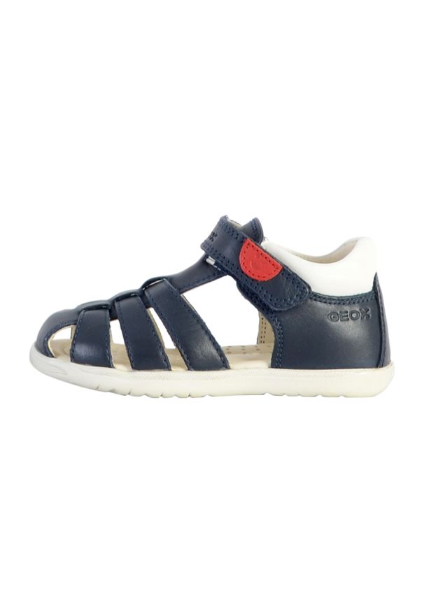 Sandały Geox Model B254va Kolor Niebieski. Kolor: niebieski. Materiał: skóra. Sezon: lato