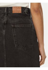 Tommy Jeans Spódnica jeansowa DW0DW20554 Czarny Regular Fit. Kolor: czarny. Materiał: bawełna, jeans #5