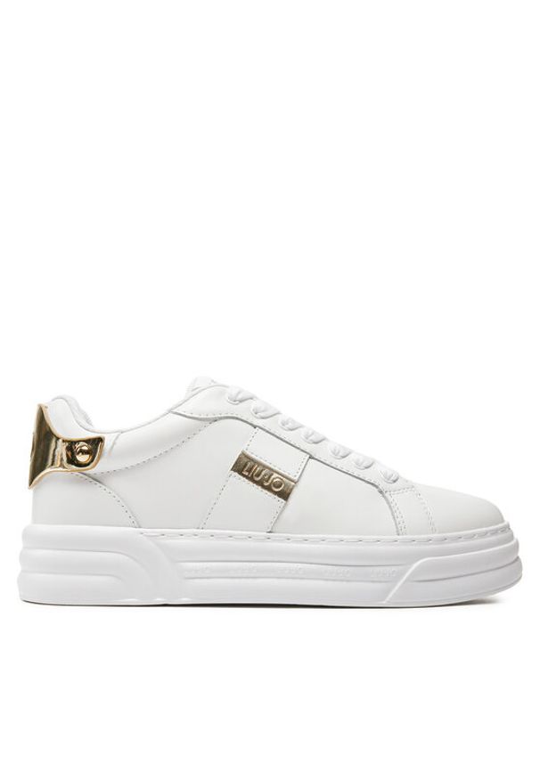 Liu Jo Sneakersy BA4017 PX179 Biały. Kolor: biały. Materiał: skóra