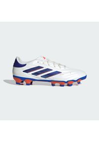 Adidas - Buty Copa Pure 2 Pro MG. Kolor: czerwony, niebieski, wielokolorowy, biały. Materiał: skóra, materiał. Sport: piłka nożna