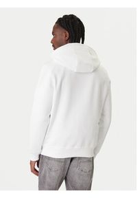 TOMMY HILFIGER - Tommy Hilfiger Bluza Embro Flag MW0MW42735 Biały Regular Fit. Kolor: biały. Materiał: bawełna #5