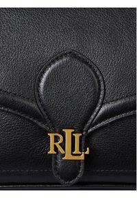Lauren Ralph Lauren - LAUREN RALPH LAUREN Torebka 431974552001 Czarny. Kolor: czarny. Materiał: skórzane #6
