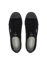 Calvin Klein Trampki Vulc Laceup Cv HM0HM02121 Czarny. Kolor: czarny. Materiał: materiał #4