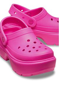 Crocs Klapki Stomp Clog 209349 Różowy. Kolor: różowy #5