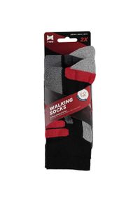 XTREME SOCKSWEAR - Skarpety turystyczne Xtreme 2-pack Multi Czarny. Kolor: czarny. Sport: turystyka piesza