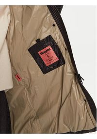 Blauer Płaszcz zimowy 24WBLDK02311 Czarny Regular Fit. Kolor: czarny. Materiał: syntetyk. Sezon: zima