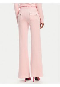Juicy Couture Spodnie dresowe Layla JCBBJ125806 Różowy Regular Fit. Kolor: różowy. Materiał: syntetyk #4
